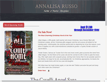 Tablet Screenshot of annalisarusso.com